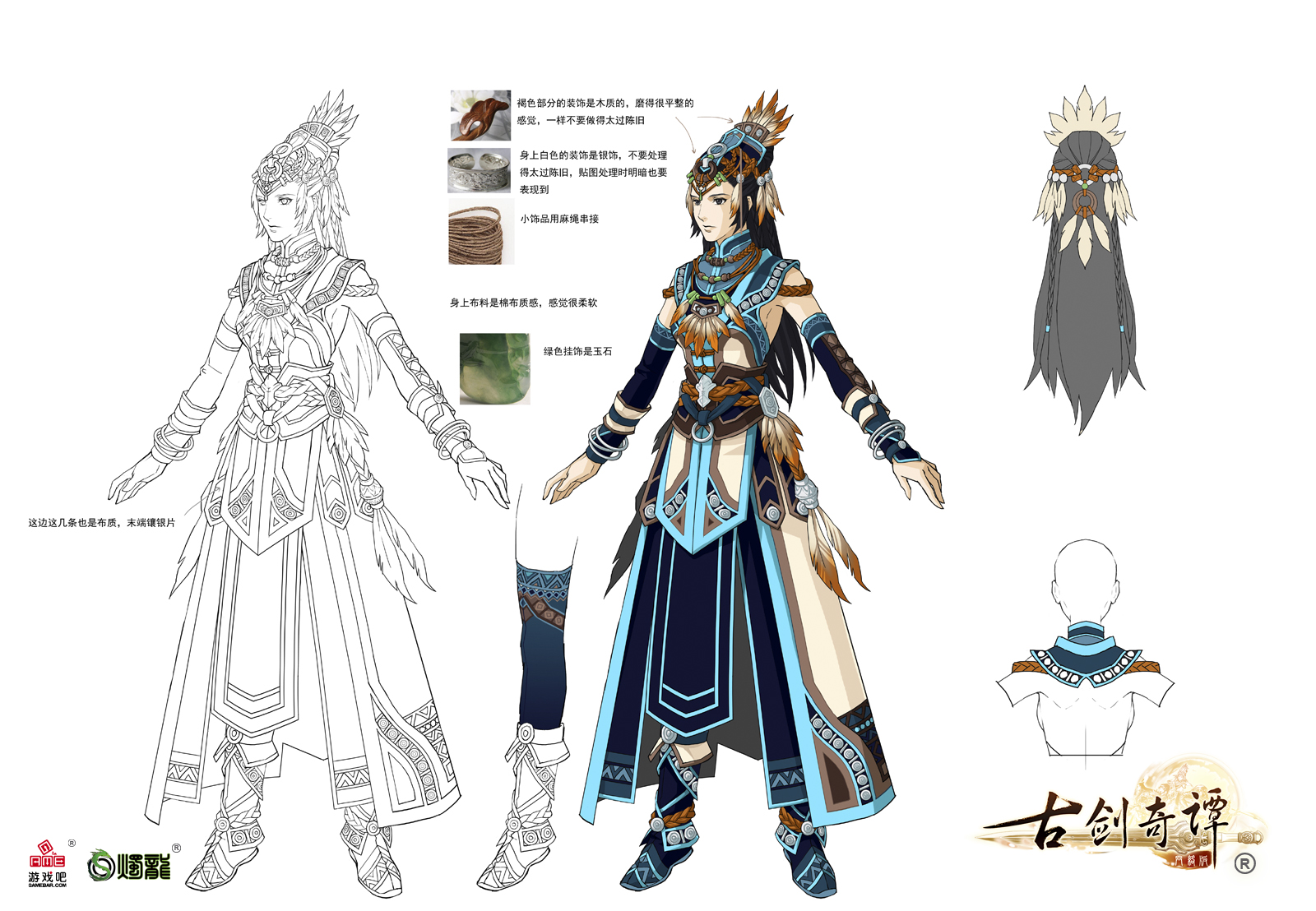 江湖趣闻古剑奇谭网络版职业服饰联想